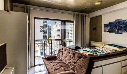 Apartamento à Venda - Santa Cecília, 1 Quarto,  30 m2
