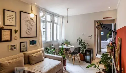 Apartamento à Venda - Santa Cecília, 1 Quarto,  54 m2