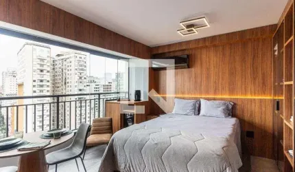 Apartamento à Venda - Santa Cecília, 1 Quarto,  27 m2