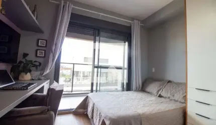 Apartamento à Venda - Chácara Santo Antonio, 1 Quarto,  25 m2