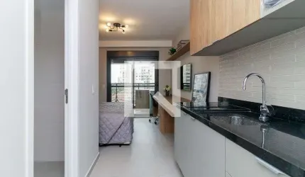Apartamento à Venda - Chácara Santo Antonio, 1 Quarto,  27 m2