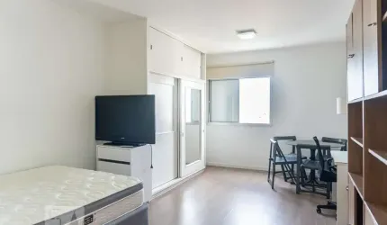 Apartamento à Venda - Santa Cecília, 1 Quarto,  33 m2