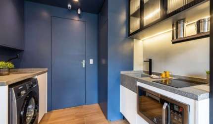 Studio Novo 1 Dorm C/ Varanda no Vibe Pinheiros! Lazer Completo! 450m do Metrô Faria Lima!