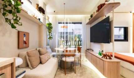Apartamento à venda na Vila Olímpia, São Paulo-SP: 1 quarto e 25m² de área!