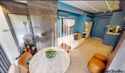 Apartamento à venda na Vila Mariana, São Paulo-SP: 1 quarto, 1 sala, 1 banheiro, 33m² de área!