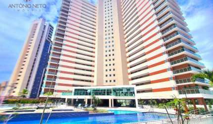 Apartamento com 2 dormitórios para alugar, 97 m² por R$ 4.929,37/mês - Papicu - Fortaleza/CE