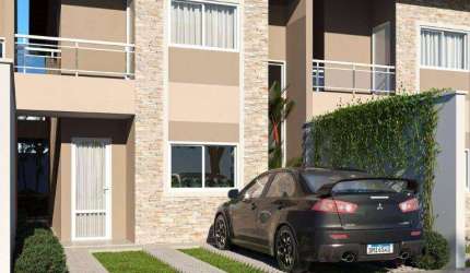 Casa com 4 dormitórios à venda, 103 m² - Eusébio - Eusébio/CE