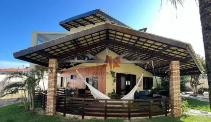 Casa com 3 dormitórios, 214 m² - venda por R$ 945.000,00 ou aluguel por R$ 4.600,00/mês - Tabuba - Caucaia/CE