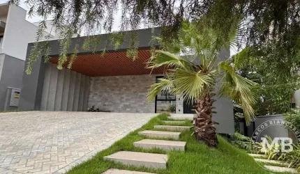 Villa Jardim, excelente casa nova em condomínio ginco com 3 suítes e 4 vagas