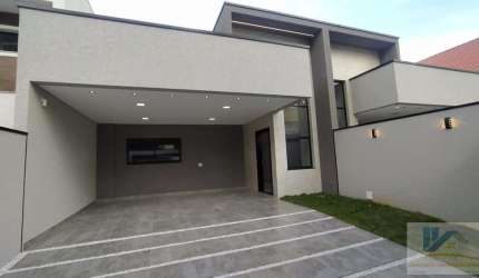 Casa para Venda em São José dos Pinhais, Aristocrata, 3 dormitórios, 1 suíte, 2 banheiros, 4 vagas