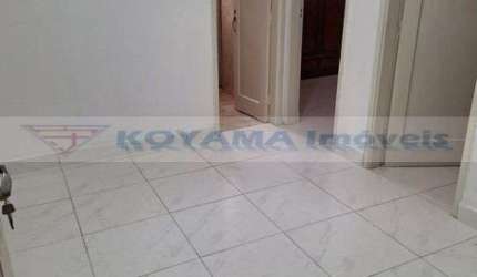 Apartamento com 2 dormitórios para alugar, 45m² - Embaré - Santos/SP