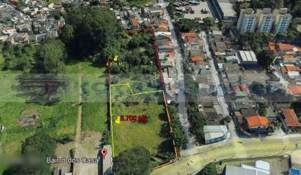Terreno à venda, 10266m² - Bairro Dos Casa - São Bernardo do Campo/SP