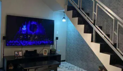 Sobrado com 3 dormitórios à venda, 130 m² por R$ 636.000,00 - São João Clímaco - São Paulo/SP