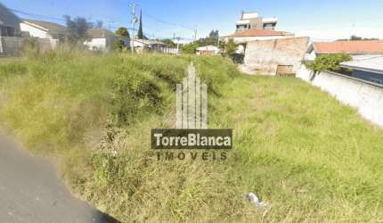 Terreno à venda, esquina com 462 m², 14 x 33 - Uvaranas - Ponta Grossa - PR