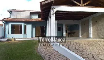 Sobrado no Jardim Carvalho, 4 quartos, terreno com 490 m²,  Ponta Grossa - PR