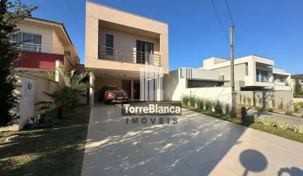 Casa para locação em condomínio fechado com 3 quartos, próx. a BRF no Bairro Neves, Ponta Grossa, P