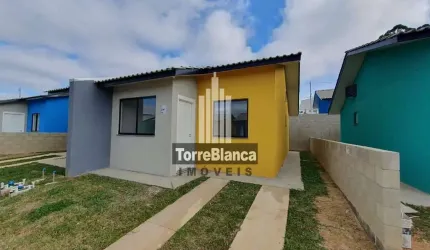 Casa no Condomínio Viva Princesa  para locação com 2 quartos,  área externa , 60 m² - Uvaranas, Pon