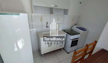 Flat para locação em Uvaranas próximo a UEPG com área de lazer  - 25 m² - Ponta Grossa, PR