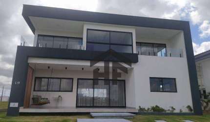 Casa de 227 m² à venda, com 4 suítes, localizada em Aldeia, Paudalho - Pernambuco.