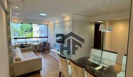 Apartamento de 74m² à venda, com 2 quartos sendo uma suíte com closet, localizado nos Aflitos, Recife - Pernambuco.
