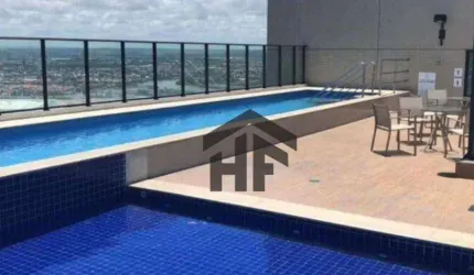 Flat de 33,46m² à venda, com 1 quarto e mobiliado, localizado no Pina, Recife - Pernambuco.