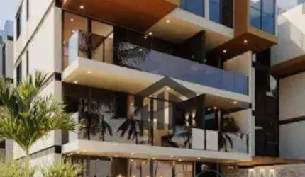 Apartamento de 37m² à venda, com 2 quartos e beira mar, localizado na Praia de Muro Alto, Ipojuca - Pernambuco.