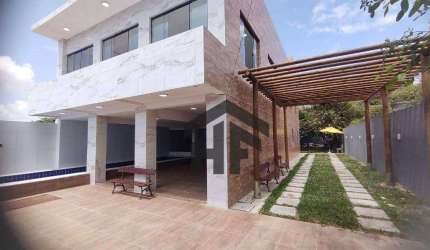 Casa de 288m² à venda, com 4 quartos (1 suíte), localizada em Enseada dos Corais, Cabo de Santo Agostinho - Pernambuco.