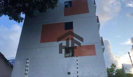Flat de 42m² para alugar ou vender, com 1 quarto suíte, localizado na Encruzilhada, Recife - Pernambuco.