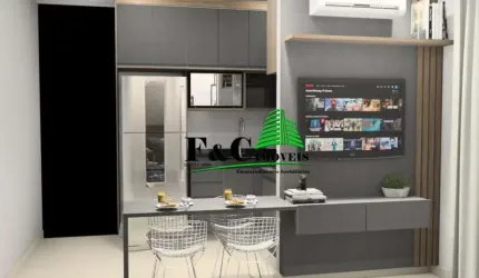 Apartamento para Venda em Ribeirão Preto, Vila Monte Alegre, 2 dormitórios, 1 suíte, 1 banheiro, 1 vaga