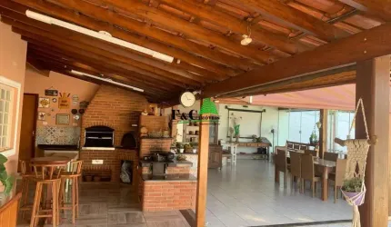 Chácara Condomínio para Venda em Limeira, Jardim Chácaras Morro Alto, 3 dormitórios, 1 suíte, 3 banheiros, 6 vagas