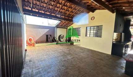 Casa para Venda em Limeira, Jardim Residencial Guimarães, 3 dormitórios, 1 banheiro, 2 vagas
