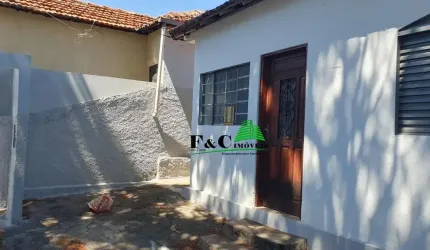 Casa para Locação em Limeira, Vila Queiroz, 2 dormitórios, 1 banheiro, 4 vagas