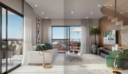 Apartamento de 80m² com 2 quartos 1 suíte e 1 vaga no Juvevê