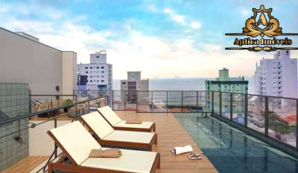 Apartamento Vista Mar e Piscina na Cobertura 2 vagas