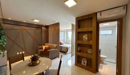 Apartamento para venda possui 33m2 com 1 quarto em Pitangueiras / Lauro de Freitas BA