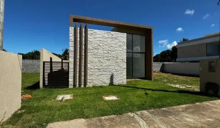 Casa térrea 3/4 com 2 suites condomínio Vila Florença em Abrantes, Camacari - BA