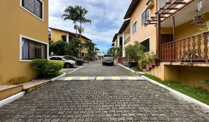 Casa Duplex em Stella Maris, com 3/4 sendo uma suíte em condomínio - Salvador / Bahia