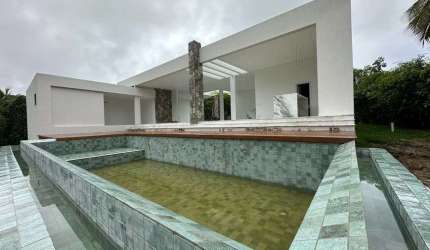Casa 4 quartos com 3 Suítes em condomínio de luxo, Parque dos Coqueiros - Camaçari BA