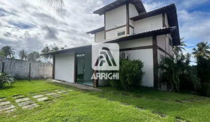 Barra do Jacuípe - Casa 5 Quartos - 3000m2 - Camaçari - BA
