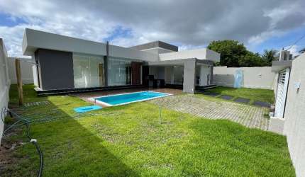 Cód. 8007 Arembepe Casa 2/4 com suíte e Piscina Privativa
