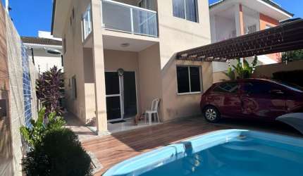 Cód. 280 Lauro Casa com 4/4, sendo um suíte e Piscina Privativa