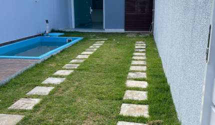 Cód. 8006 Arembepe Casa com 2/4 com suíte e Piscina