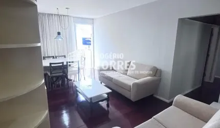 Apartamento locação de 3/4, 1 suíte, MOBILIADO e NASCENTE + dependência e garagem na BARRA