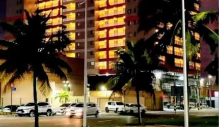 Cód. 105 Armação Studio 1/4 com Varanda Andar Alto