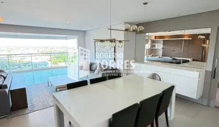 Apartamento de locação de 3 suítes + dependência completa e 2 garagens em Piatã