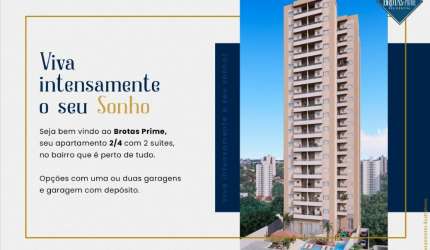 Apartamentos de 2/4 com 2 Suítes em Brotas (Lançamento)
