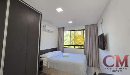 Apartamento com 1 quarto à venda na Deportista José Eduardo de Holanda, 725, Cabo Branco, João Pessoa por R$ 322.000