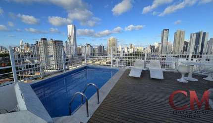 Apartamento com 1 quarto à venda na Governador Flávio Ribeiro Coutinho, 143, Manaíra, João Pessoa por R$ 245.000