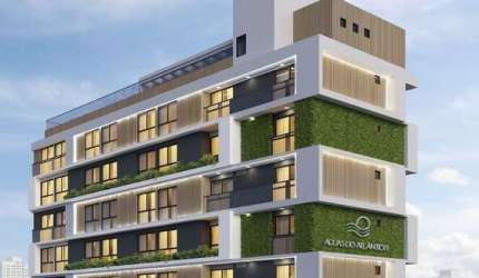 Apartamento com 1 quarto à venda na Vereador Antônio Pessoa da Rocha, 89, Cabo Branco, João Pessoa por R$ 348.000