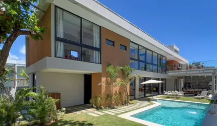 Casa em Condomínio para Venda em Camaçari, Guarajuba (Monte Gordo), 5 dormitórios, 5 suítes, 4 banheiros, 4 vagas
